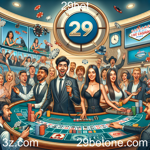 A Experiência Imersiva do Casino Ao Vivo da 29bet
